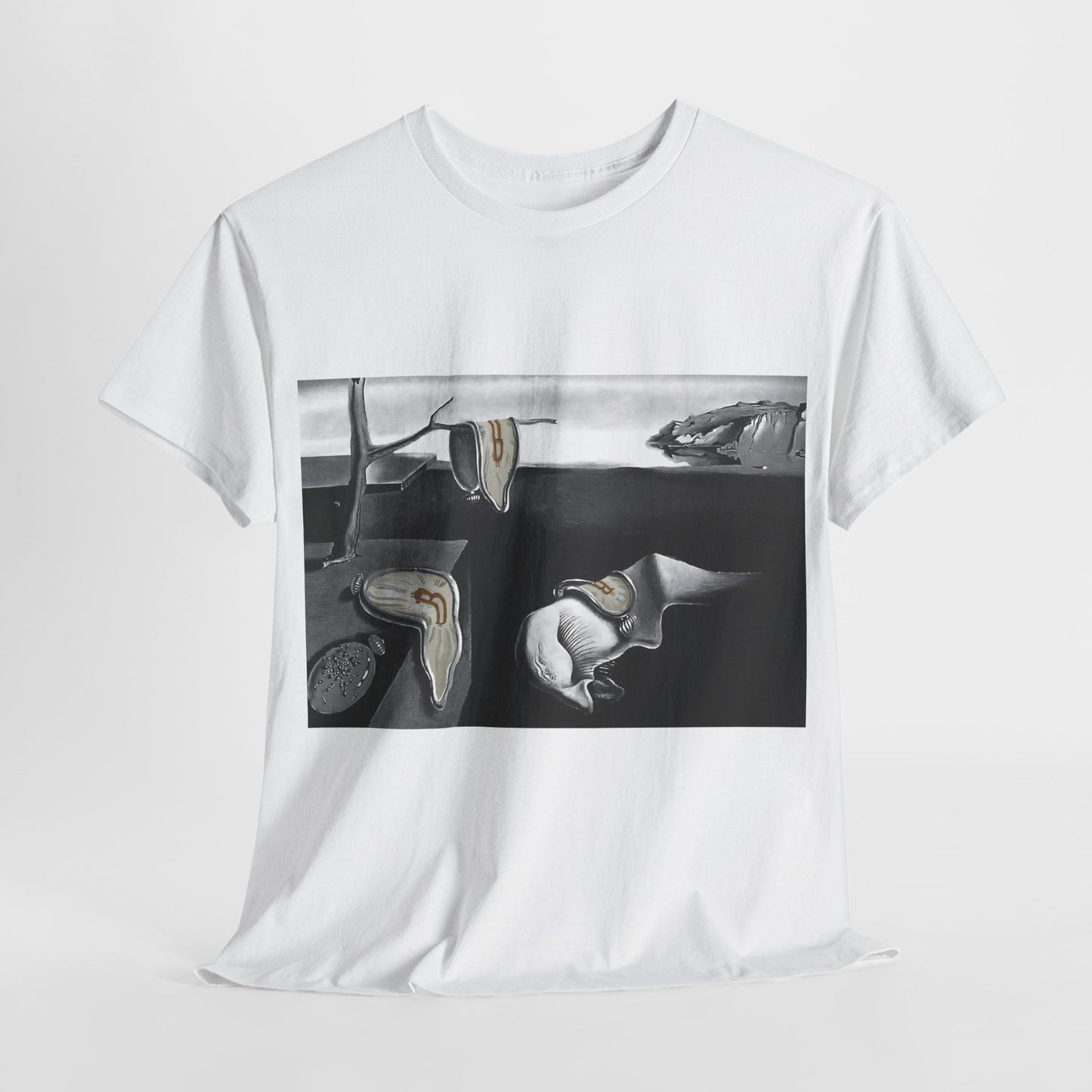 The Persistence of Bitcoin B&W T-shirt