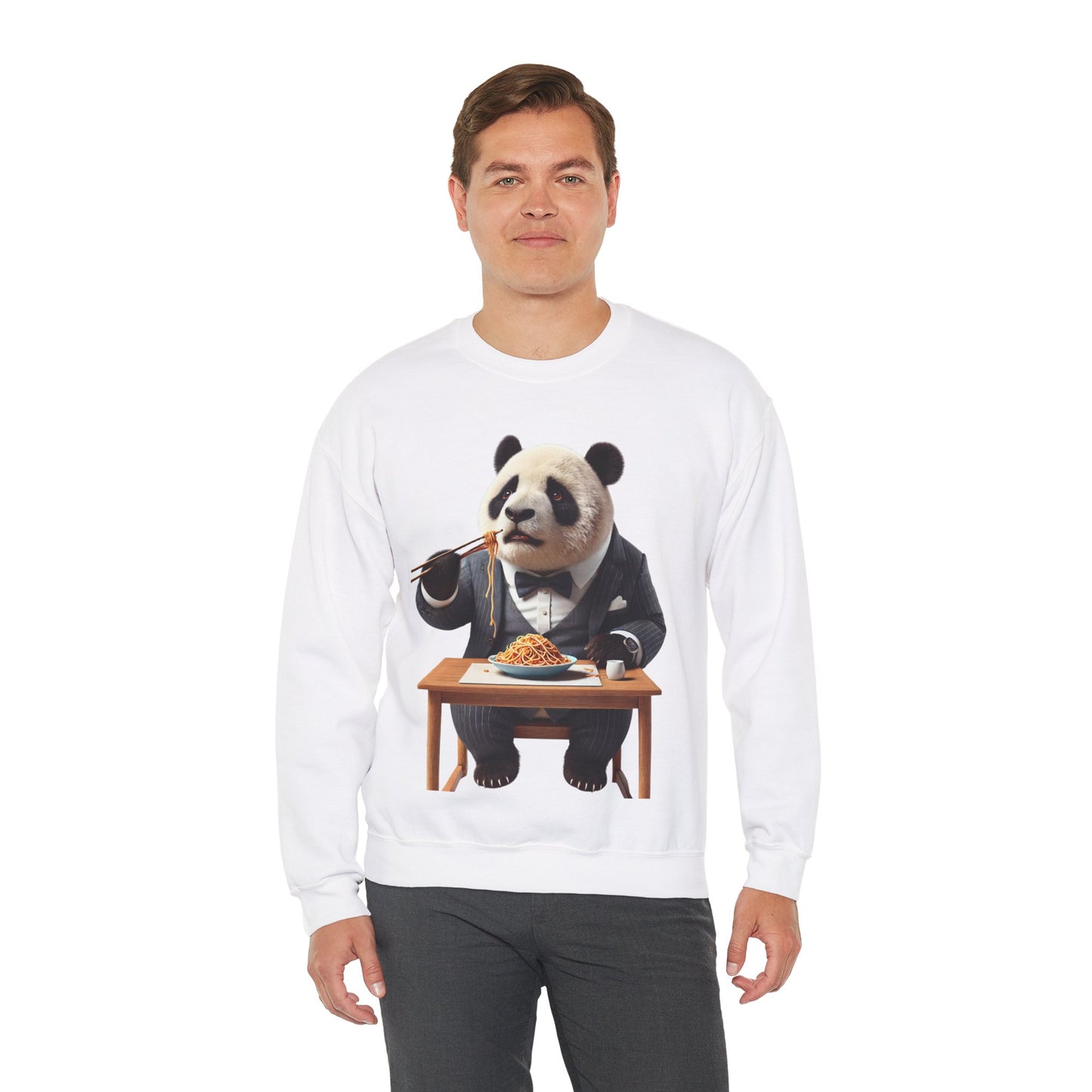 Dapper Panda's Italian Feast Sweatshirt