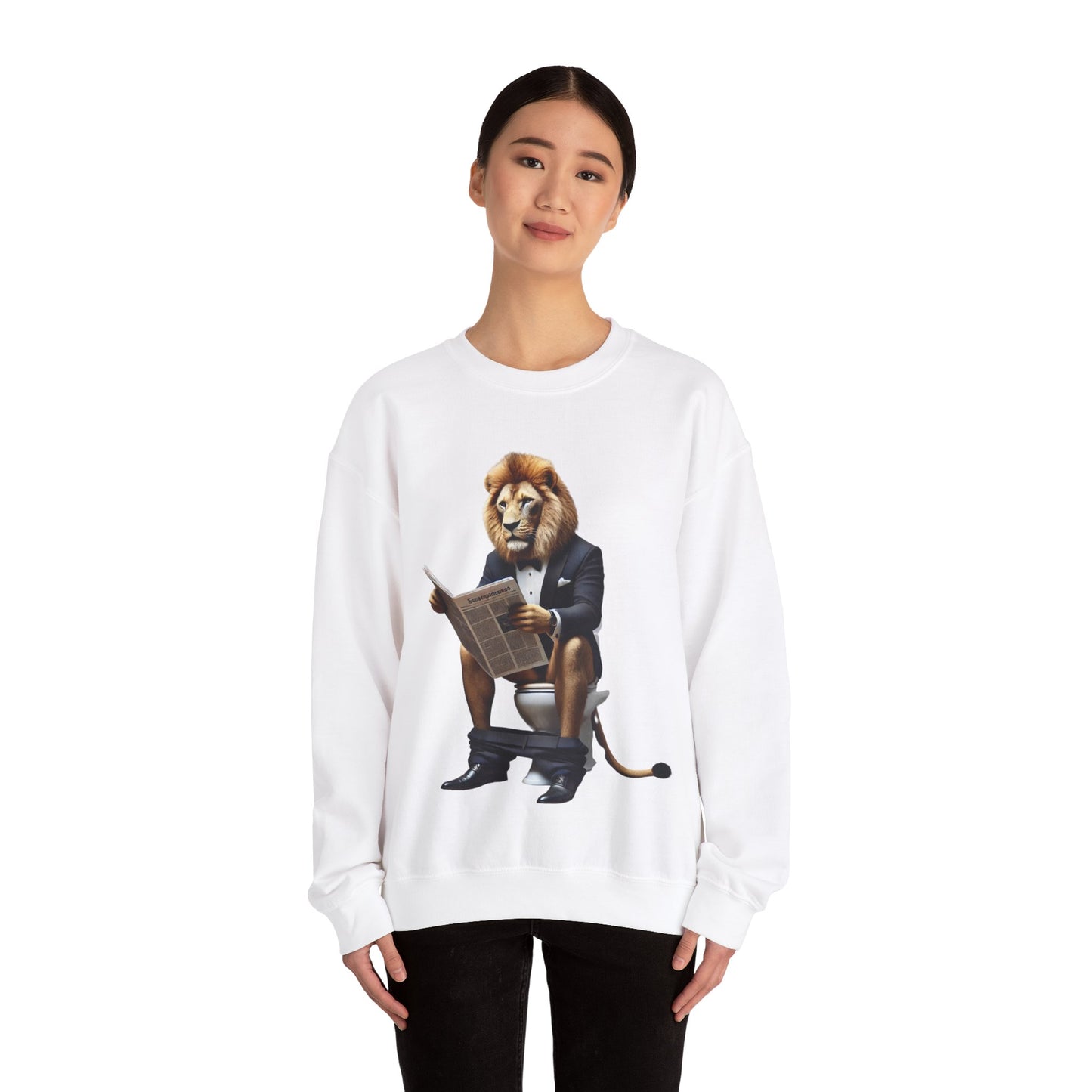 King of the Throne: A Royal Read Sweatshirt