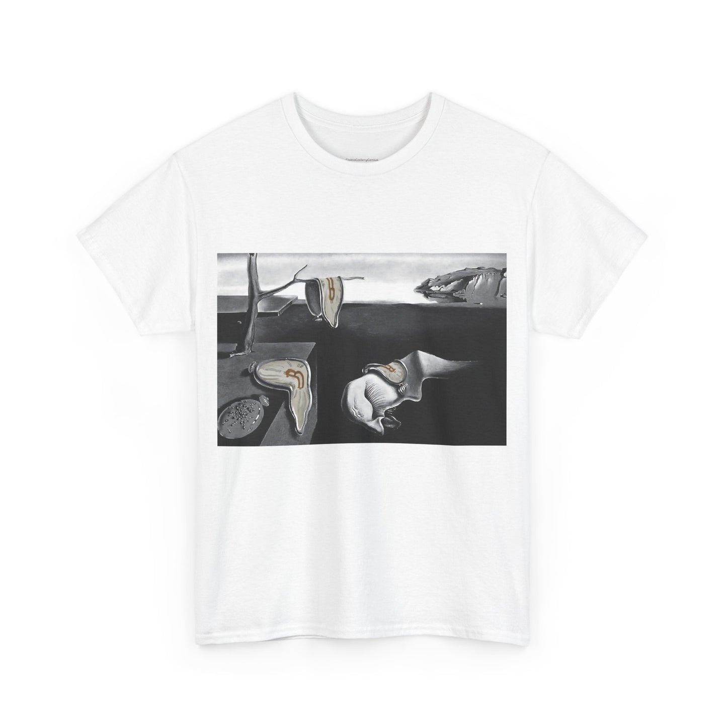 The Persistence of Bitcoin B&W T-shirt