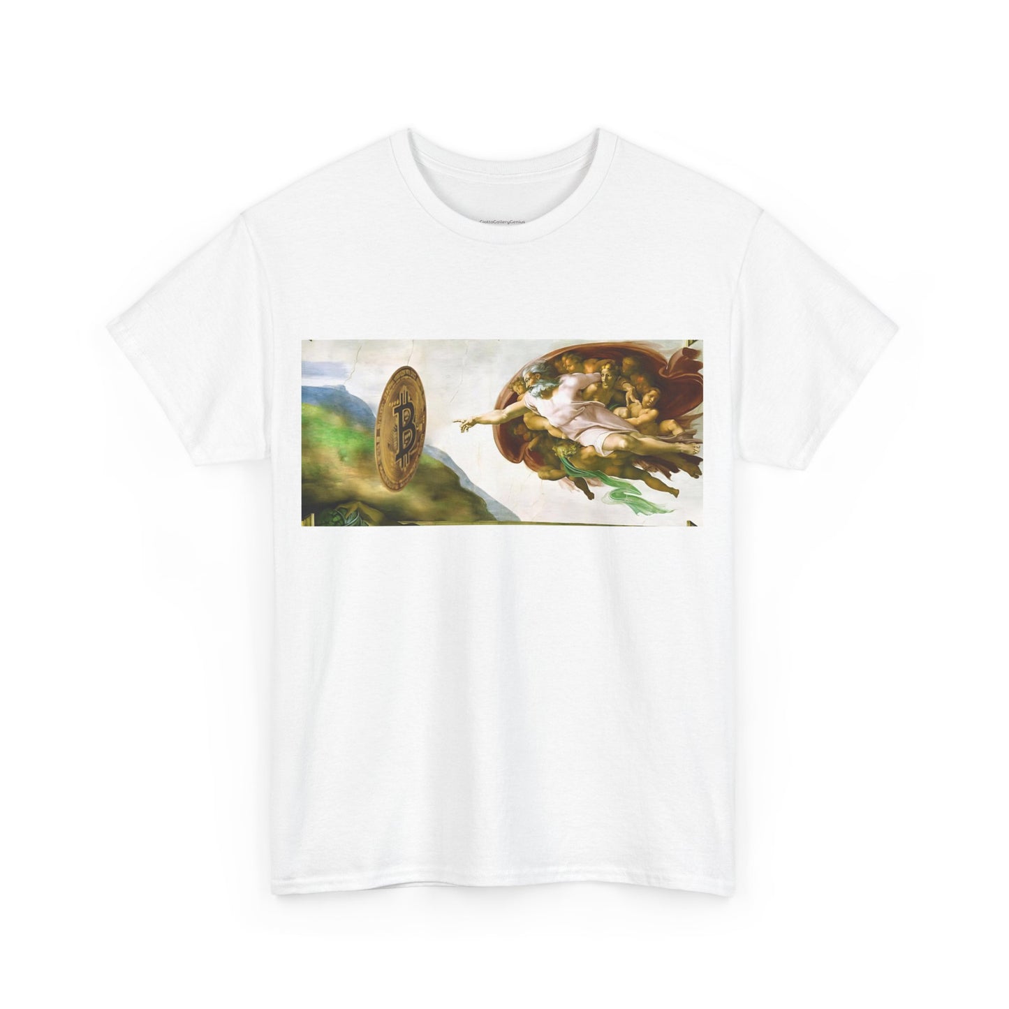 Creation of Bitcoin T-shirt