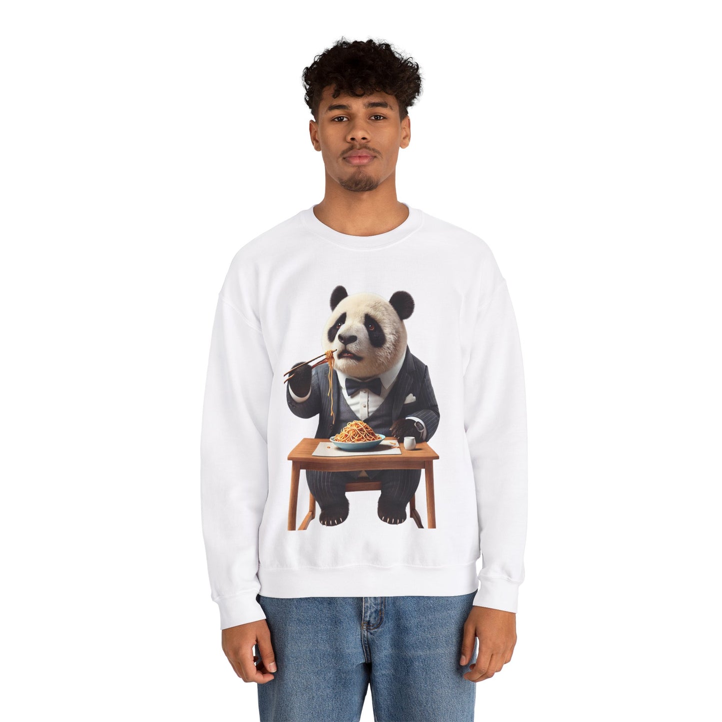 Dapper Panda's Italian Feast Sweatshirt