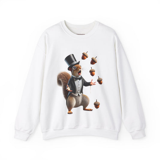 Squirrel's Acorn Juggling Act Sweatshirt