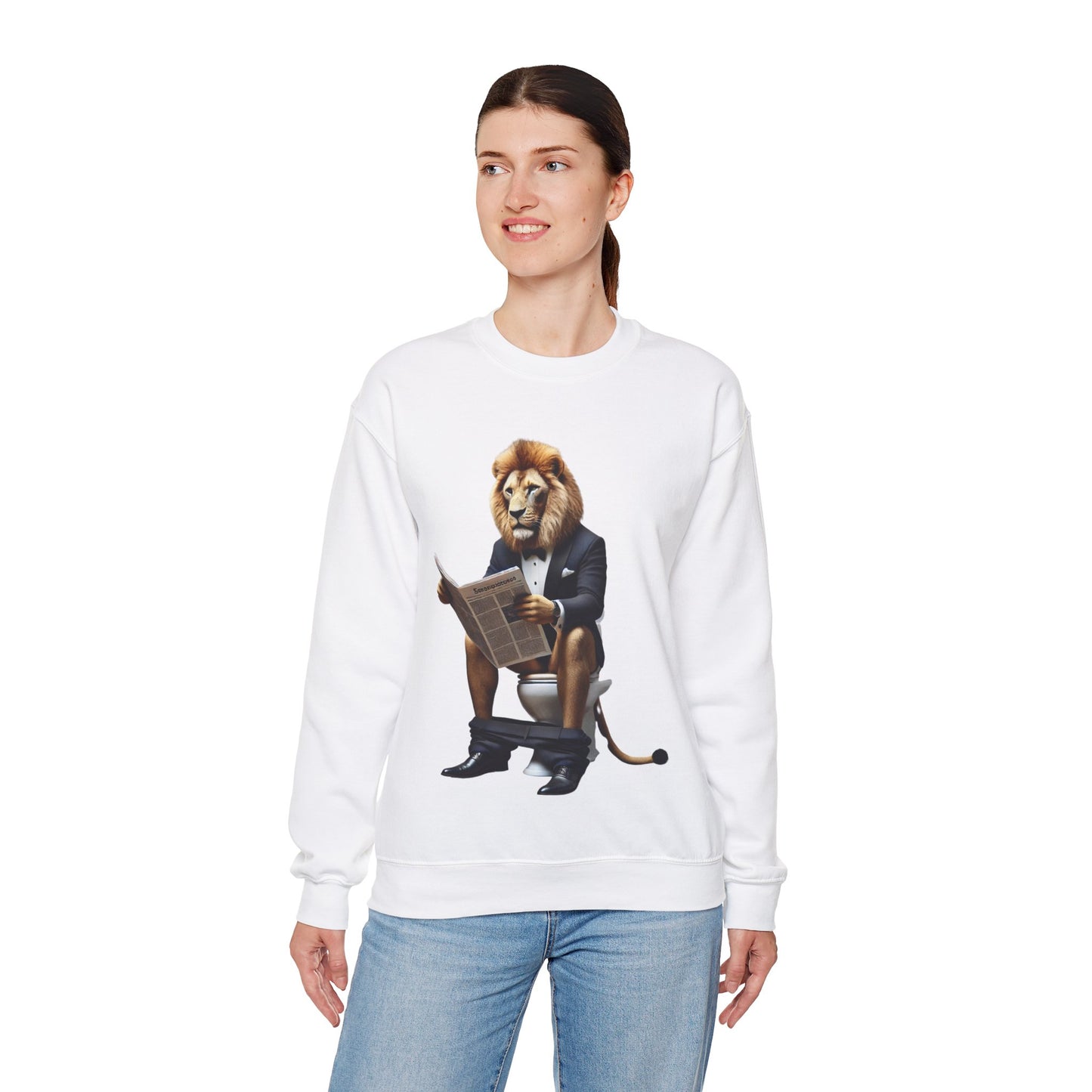 King of the Throne: A Royal Read Sweatshirt