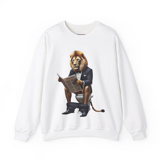 King of the Throne: A Royal Read Sweatshirt