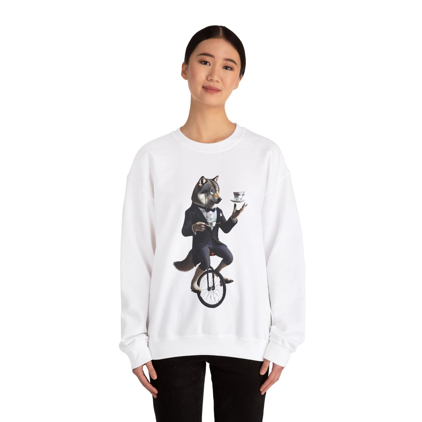 The Balancing Wolf Sweatshirt