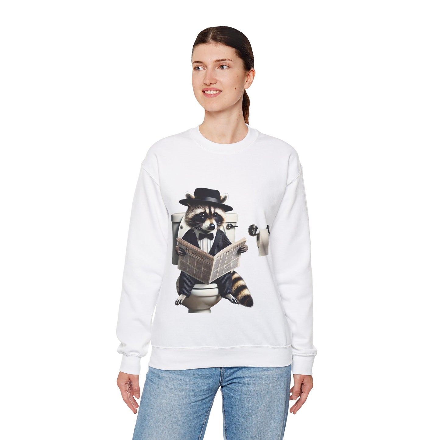 Raccoon Confidential: News from the Throne Sweatshirt