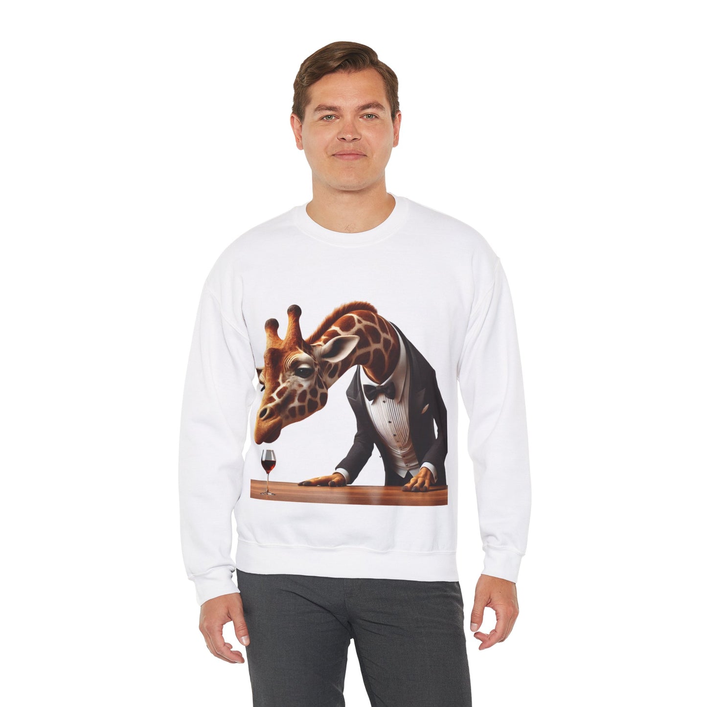 Giraffe’s Refined Taste Sweatshirt