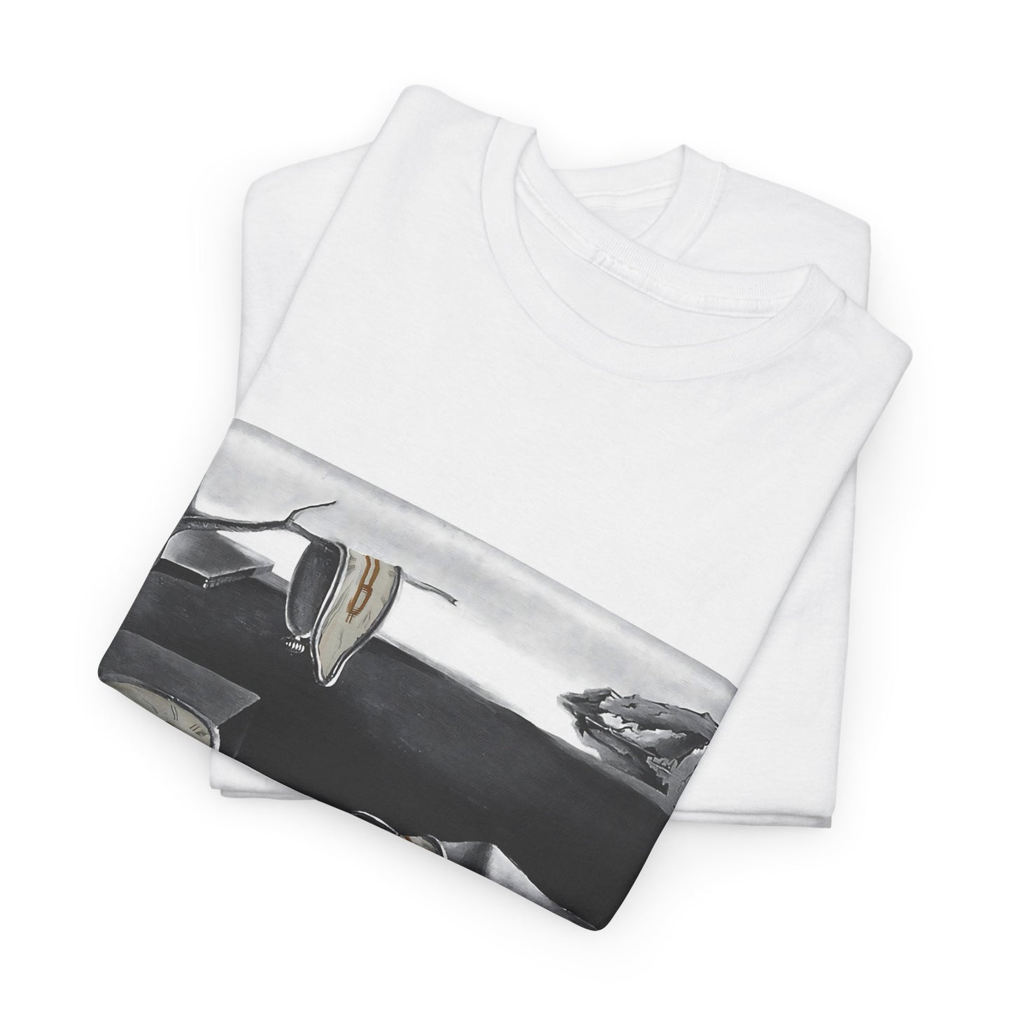 The Persistence of Bitcoin B&W T-shirt