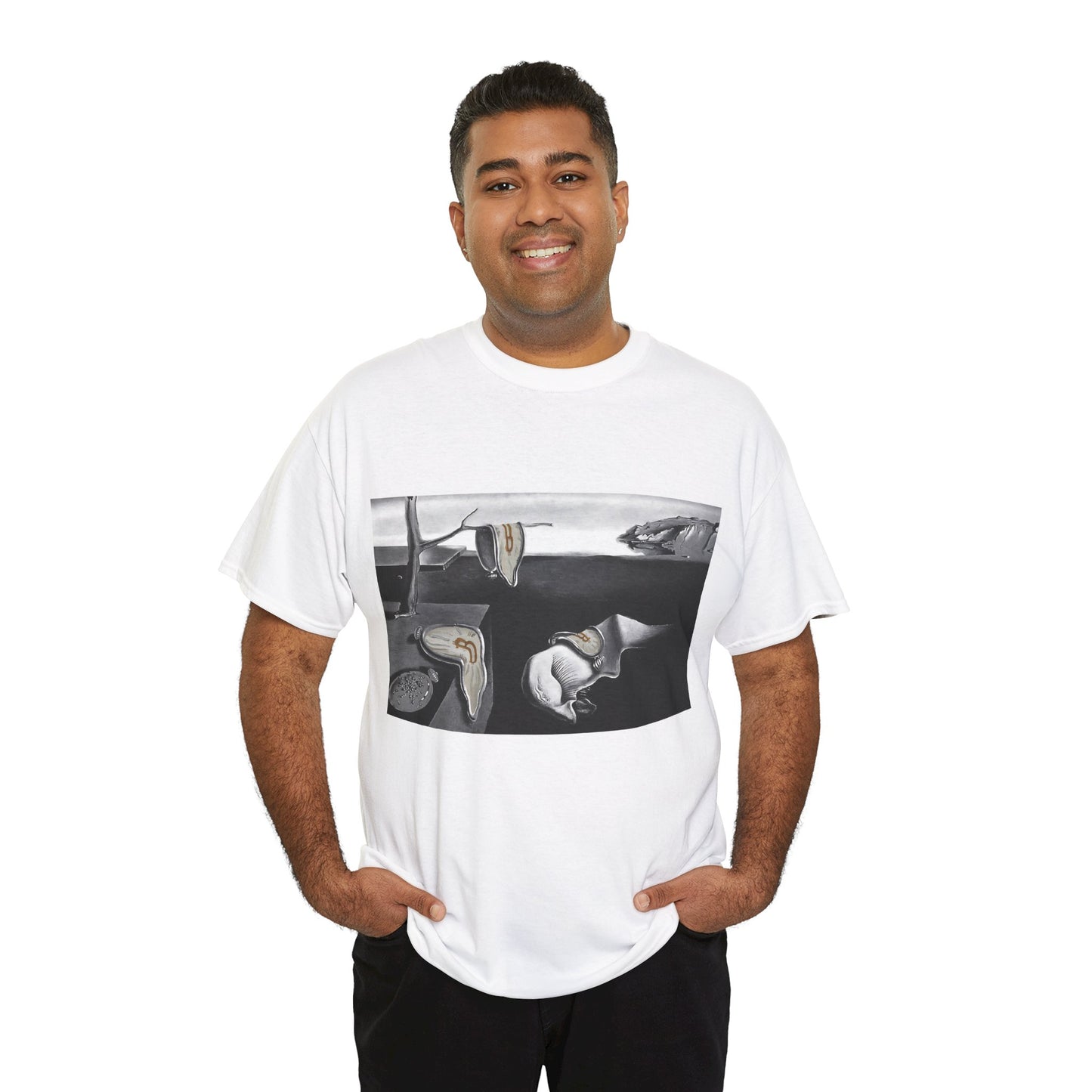 The Persistence of Bitcoin B&W T-shirt