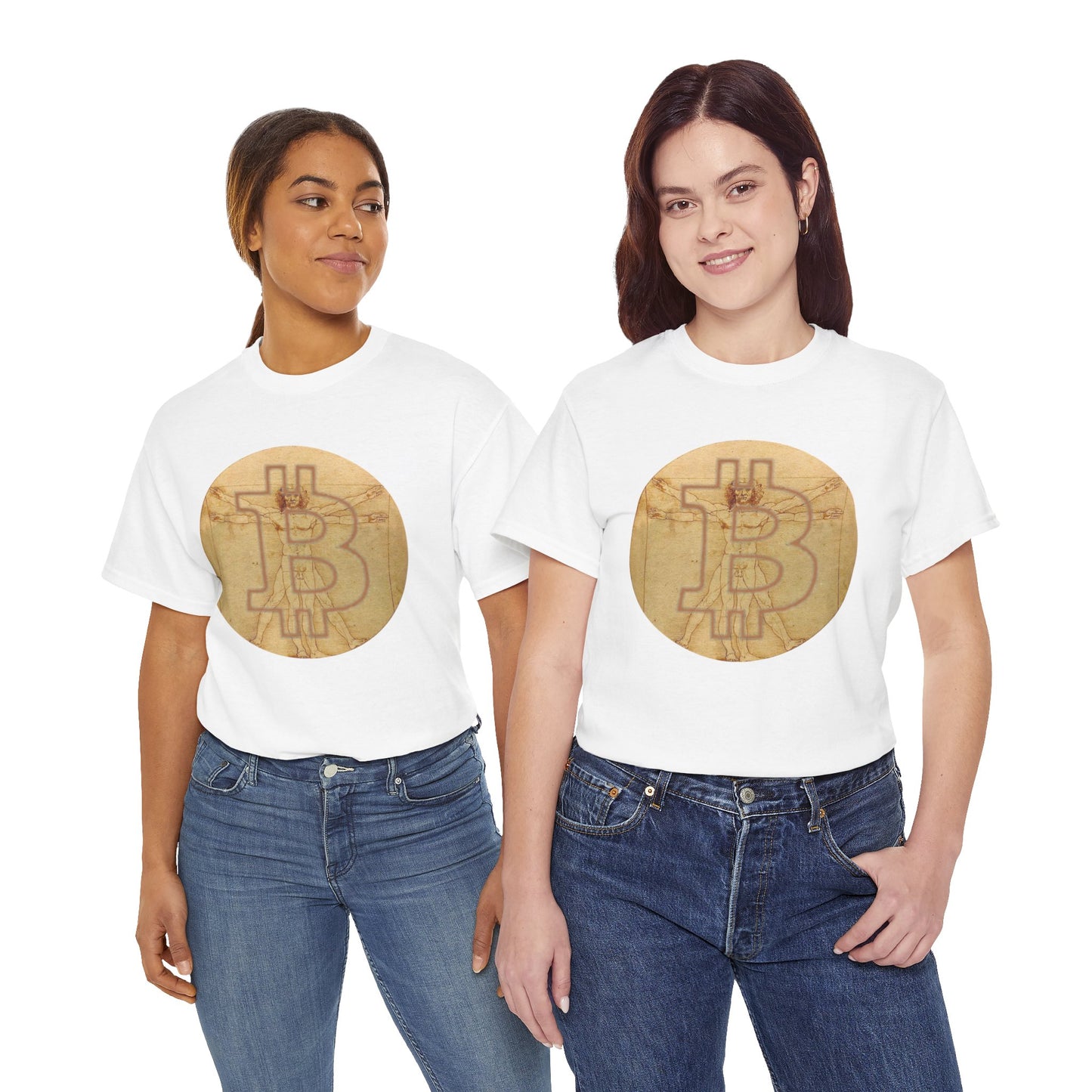 The Bitcoin Vitruvian T-shirt