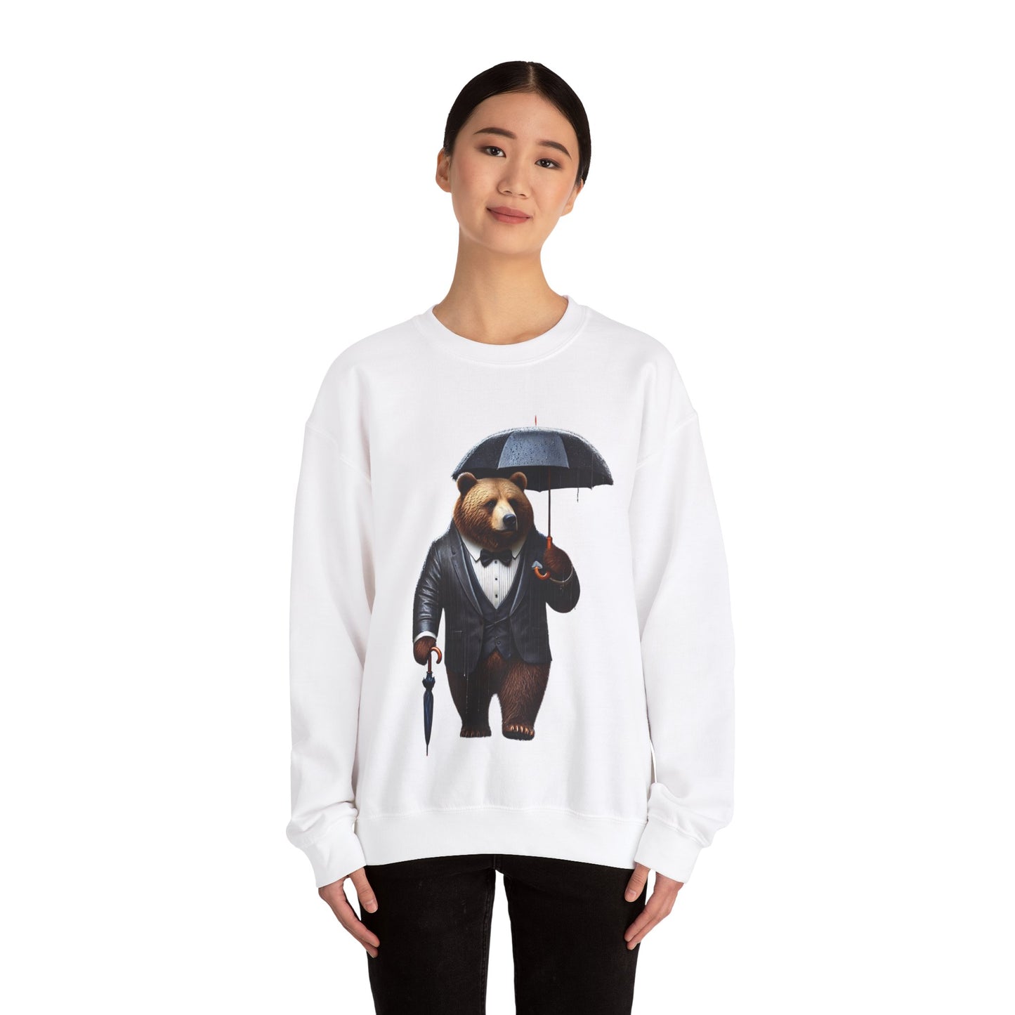 Gentleman Bear's Rainy Day Sweatshirt