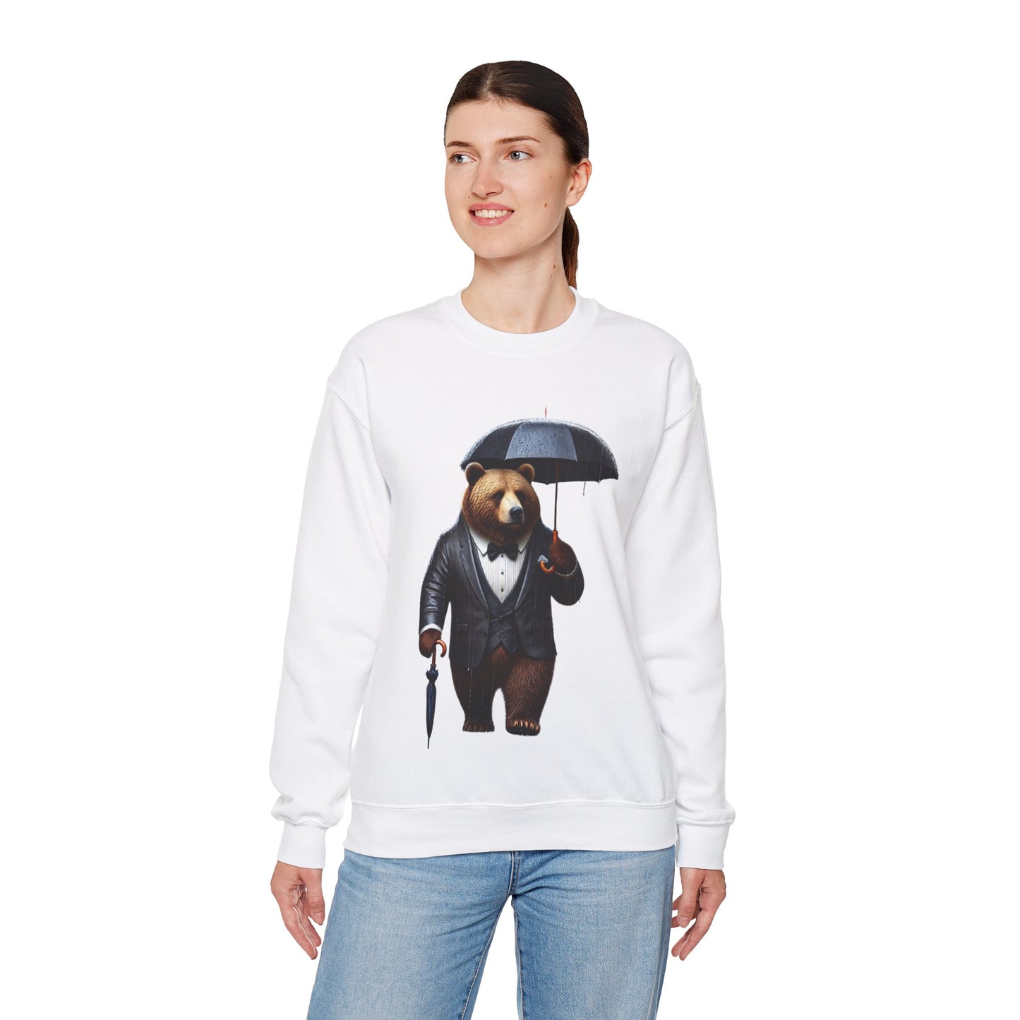 Gentleman Bear's Rainy Day Sweatshirt