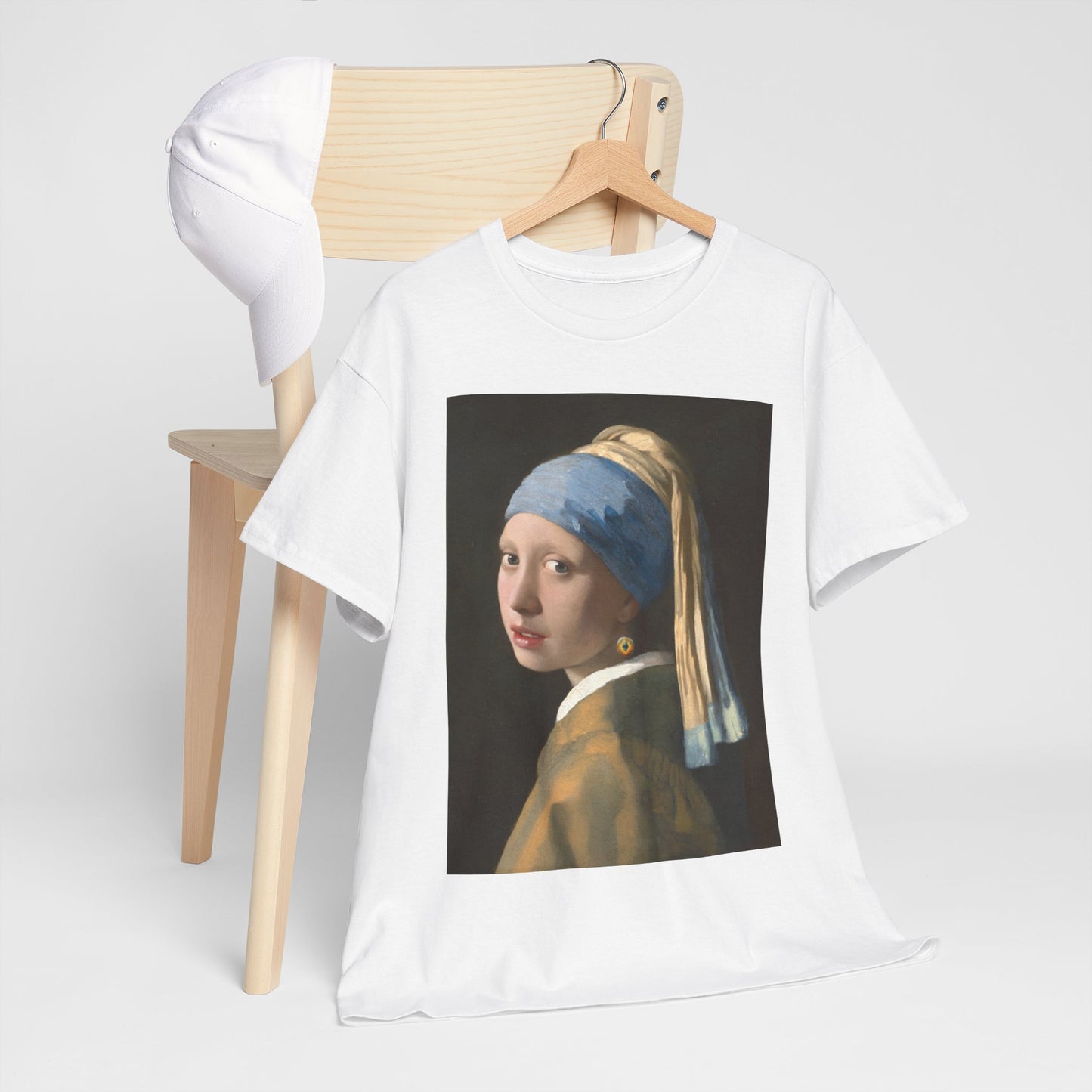 Girl with an Ethereum Earring T-shirt