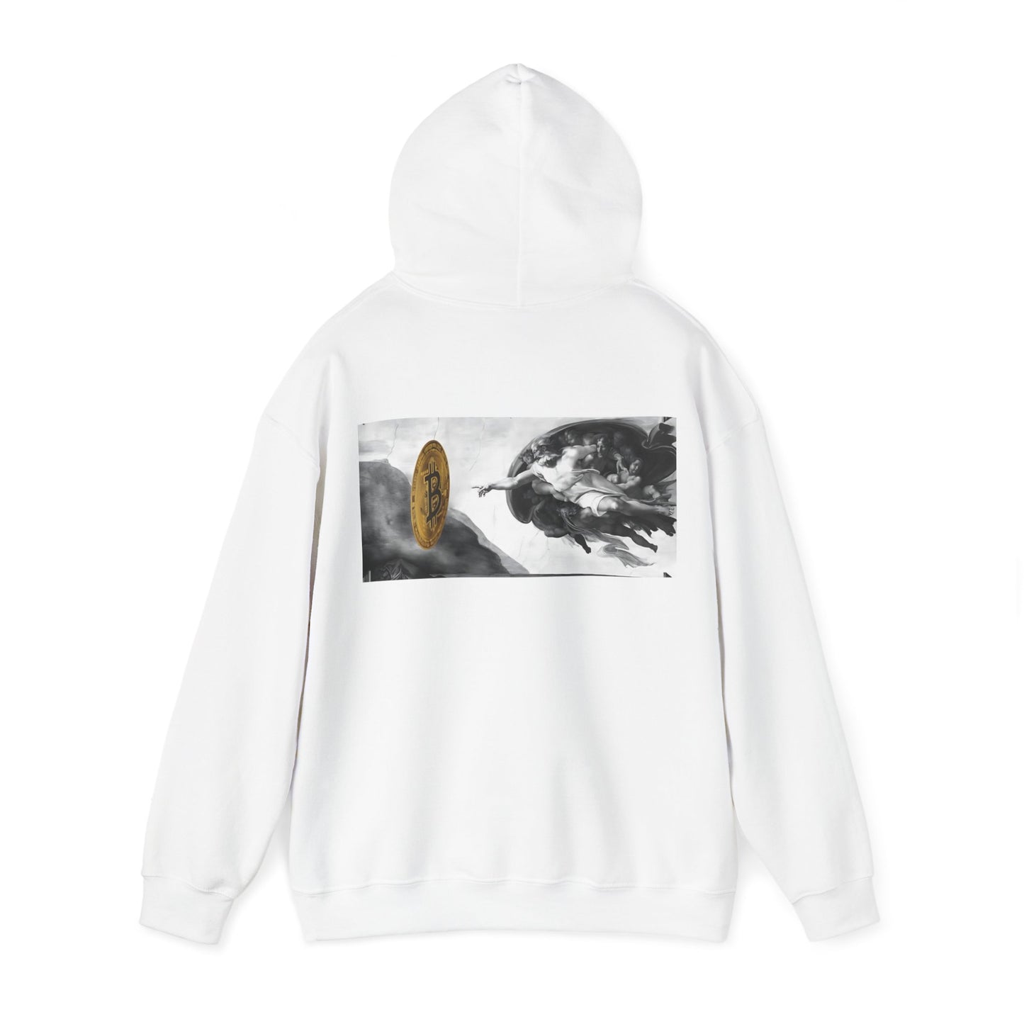 Creation of Bitcoin B&W Hoodie