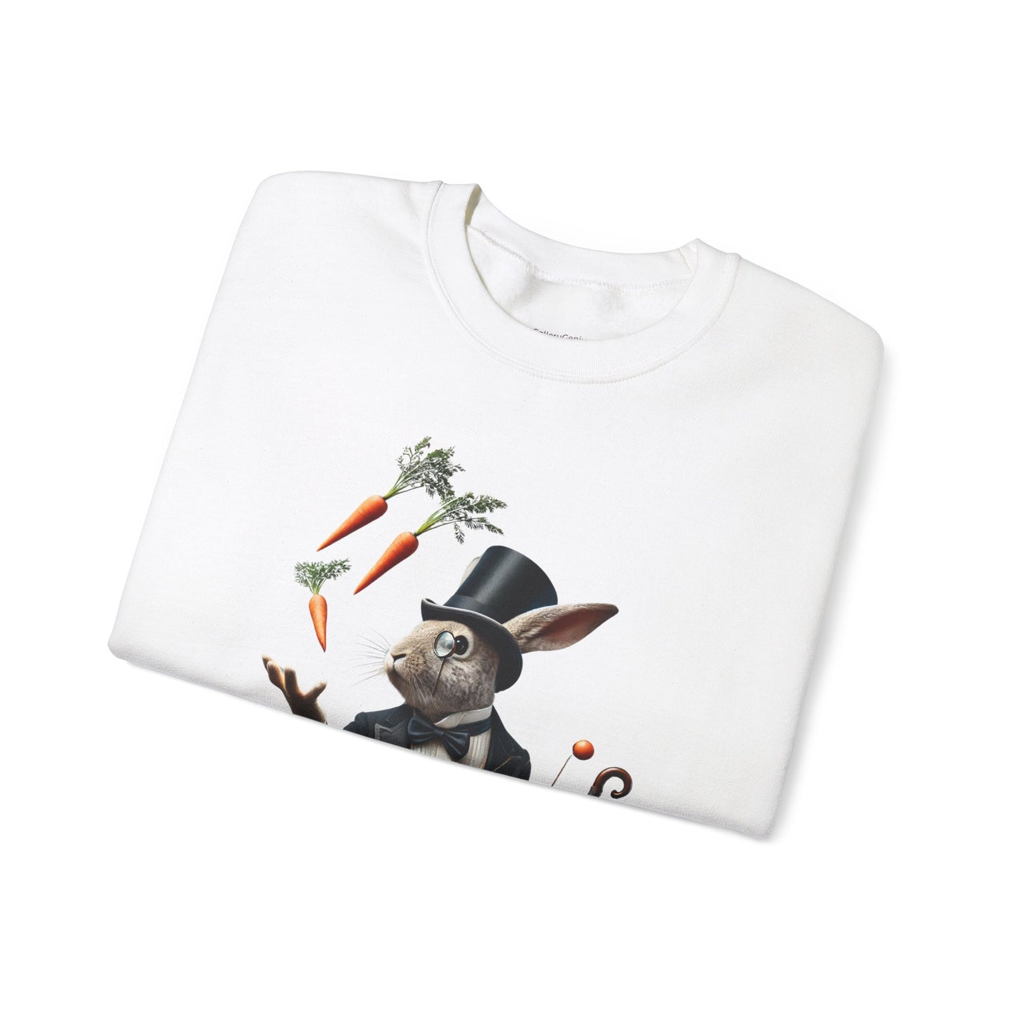 A Refined Rabbit’s Carrot Show Sweatshirt