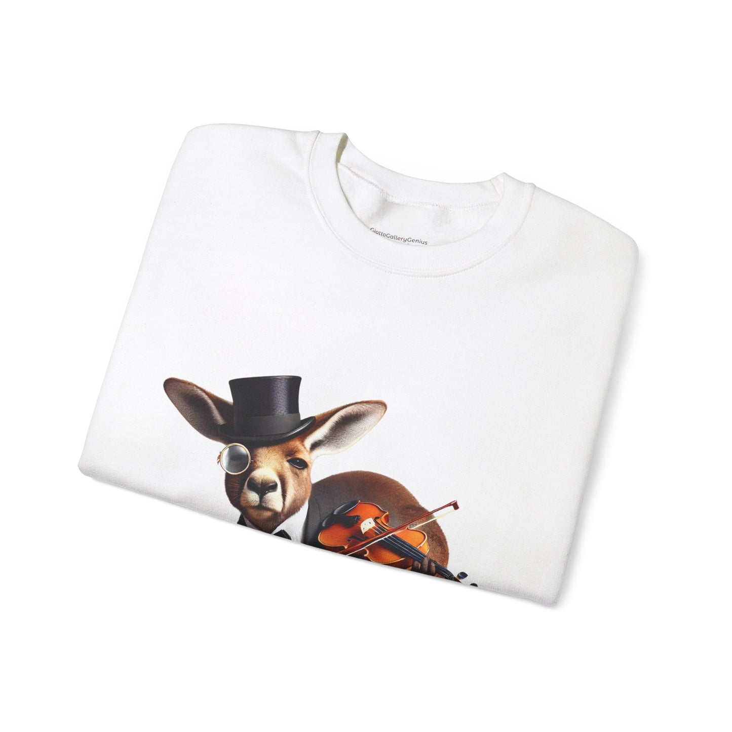 The Classy Kangaroo Violinist Sweatshirt