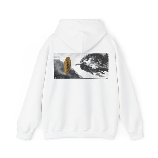 Creation of Bitcoin B&W Hoodie