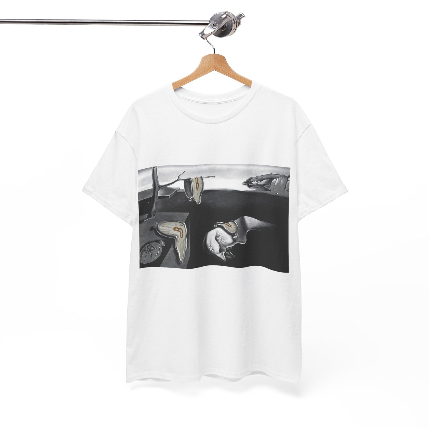 The Persistence of Bitcoin B&W T-shirt