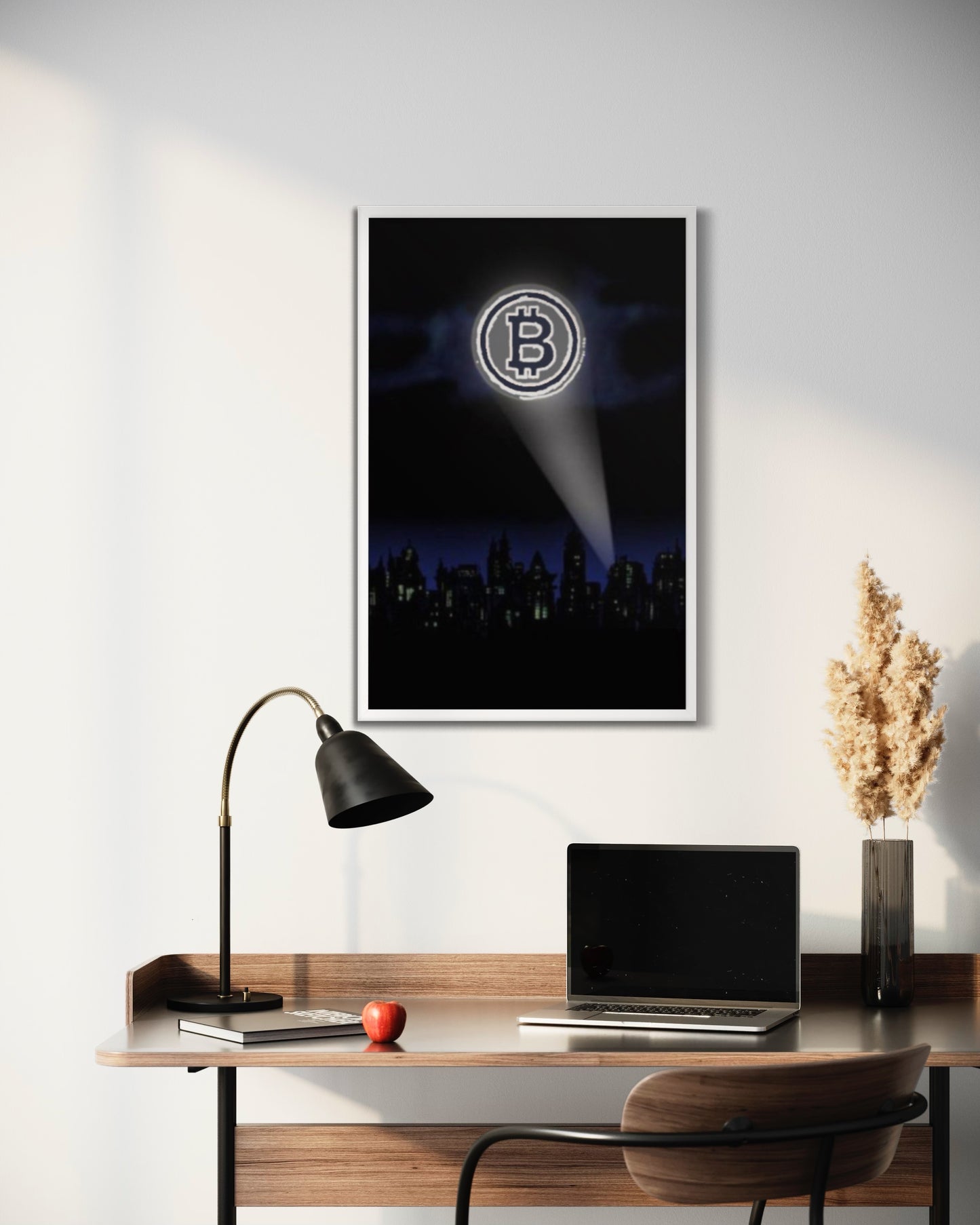 BitSignal Framed poster