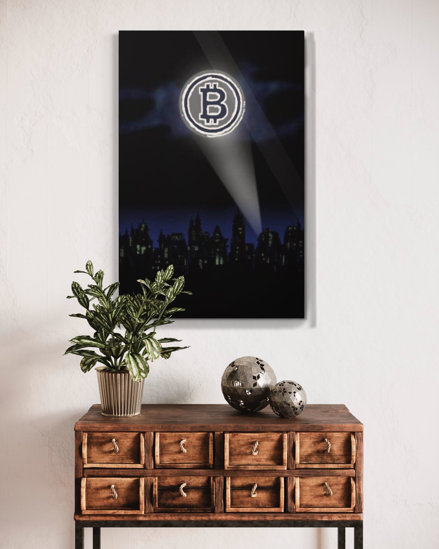 BitSignal Metal prints