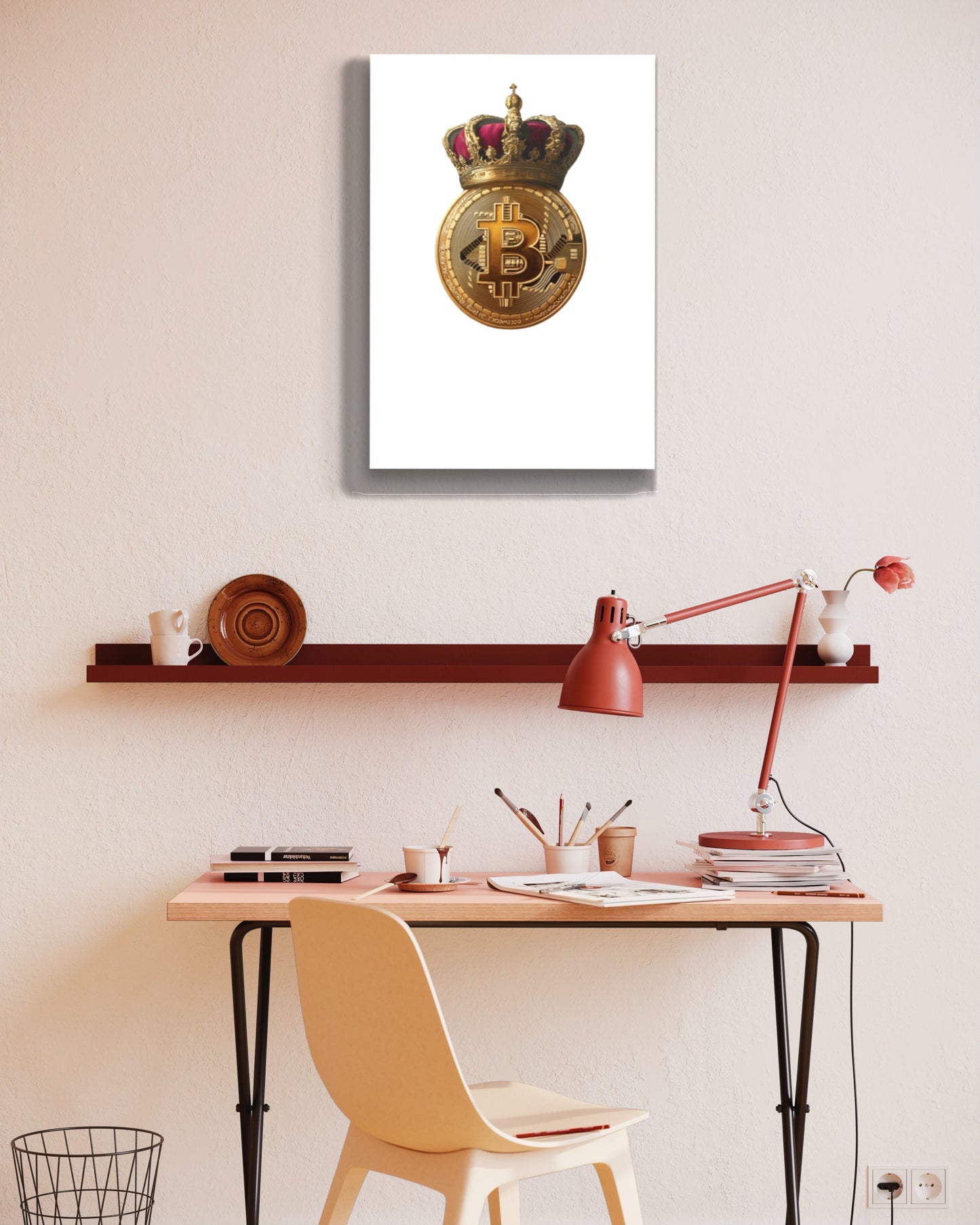 Queen Bitcoin Poster