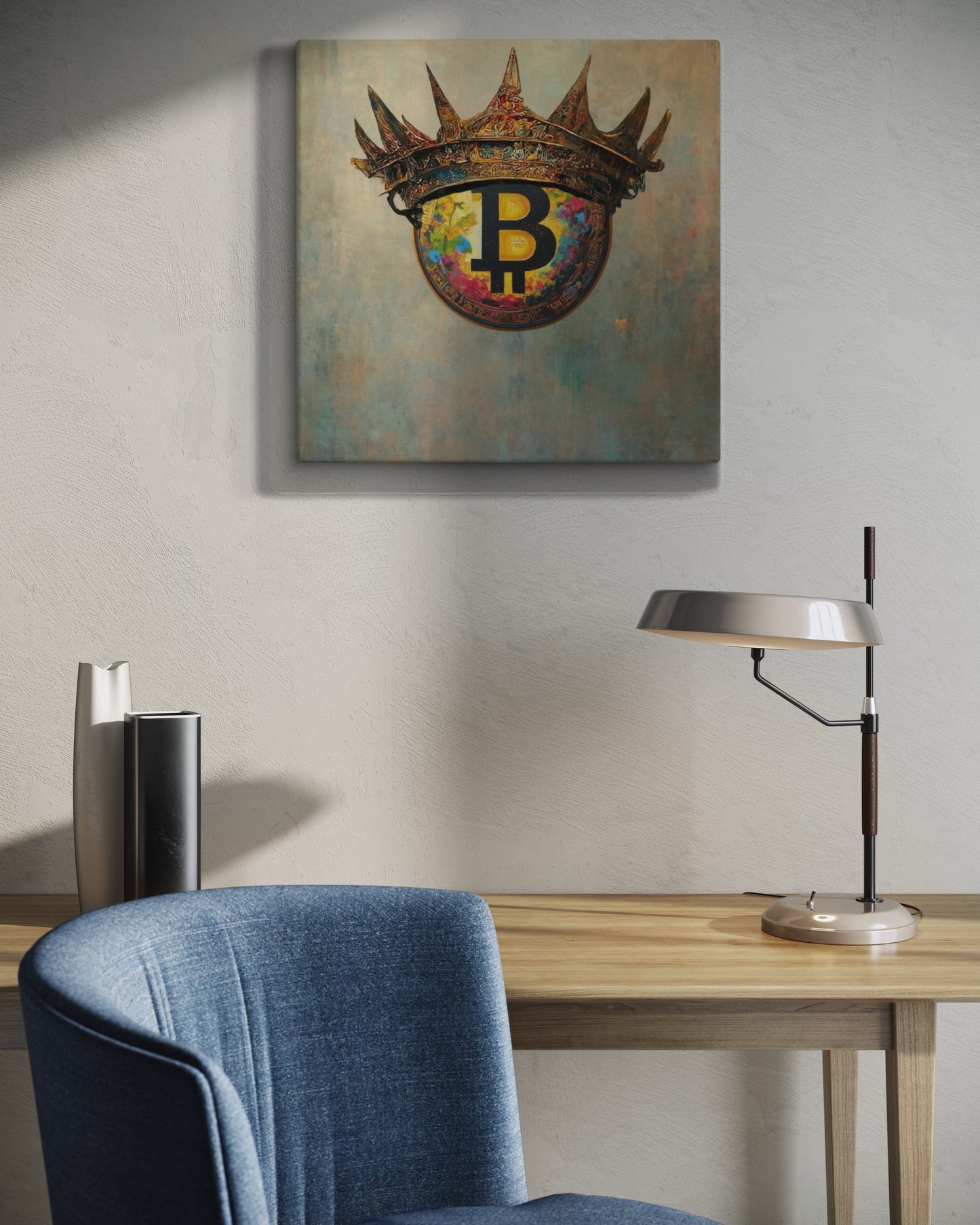 Bitcoin Crown Poster