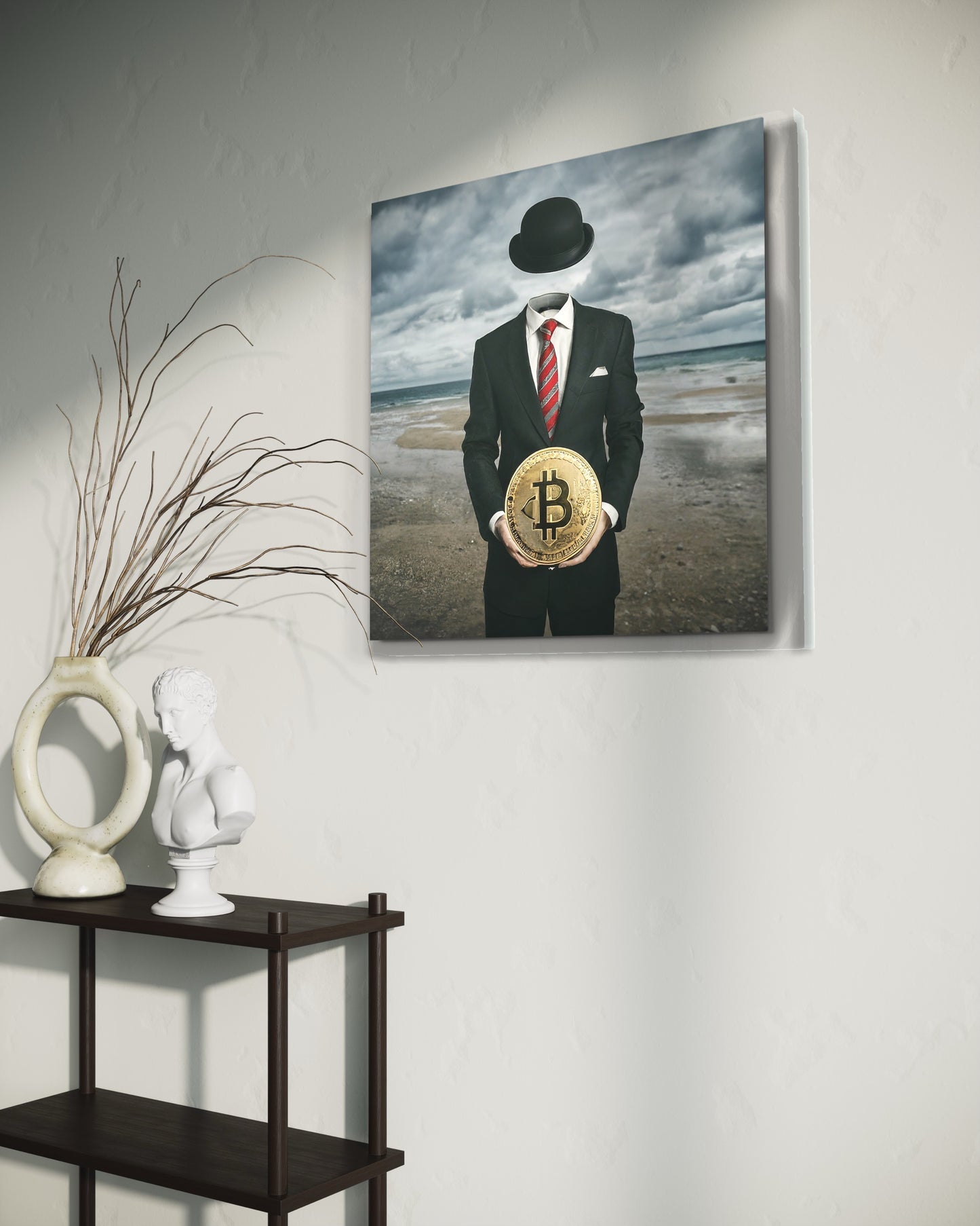 The Anonymous Bitcoin Metal prints