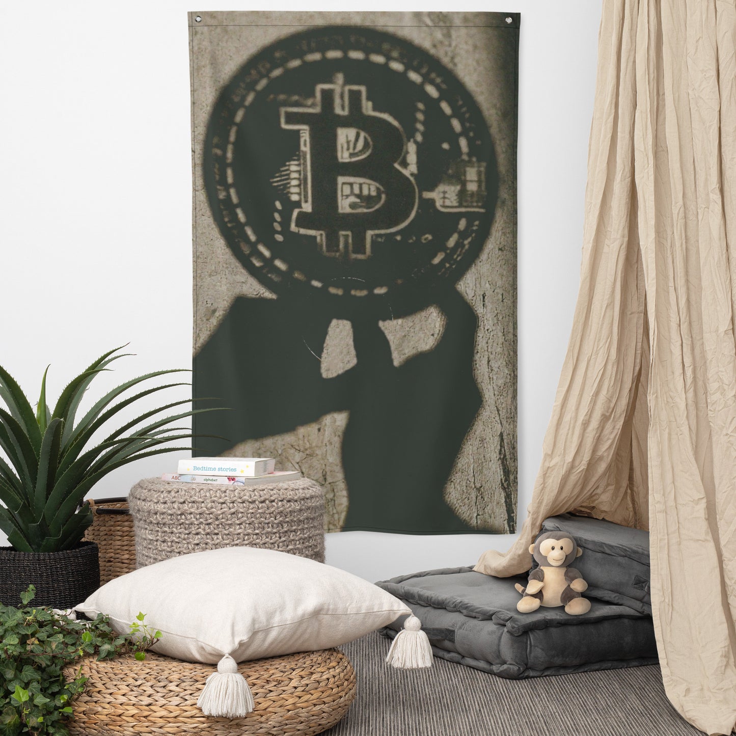 The Shadow of Bitcoin Flag