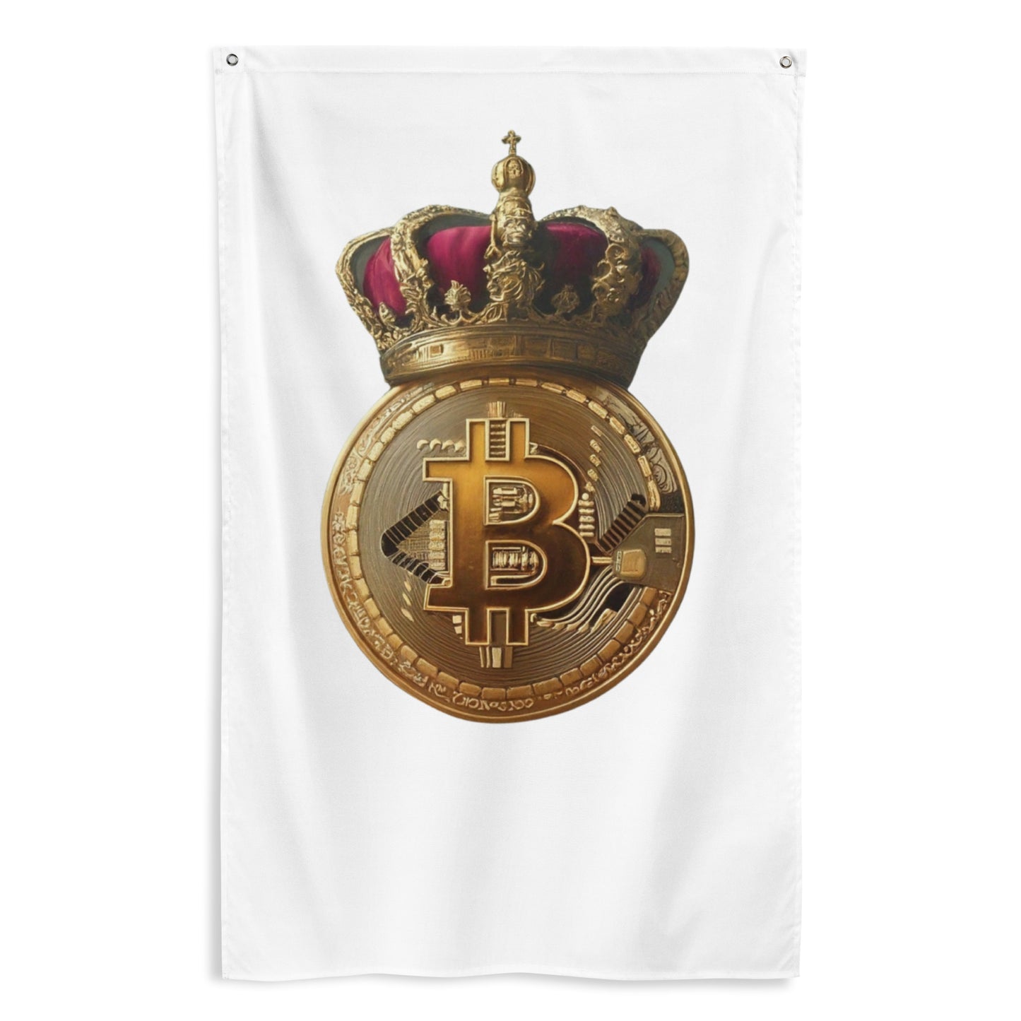 Queen Bitcoin Flag