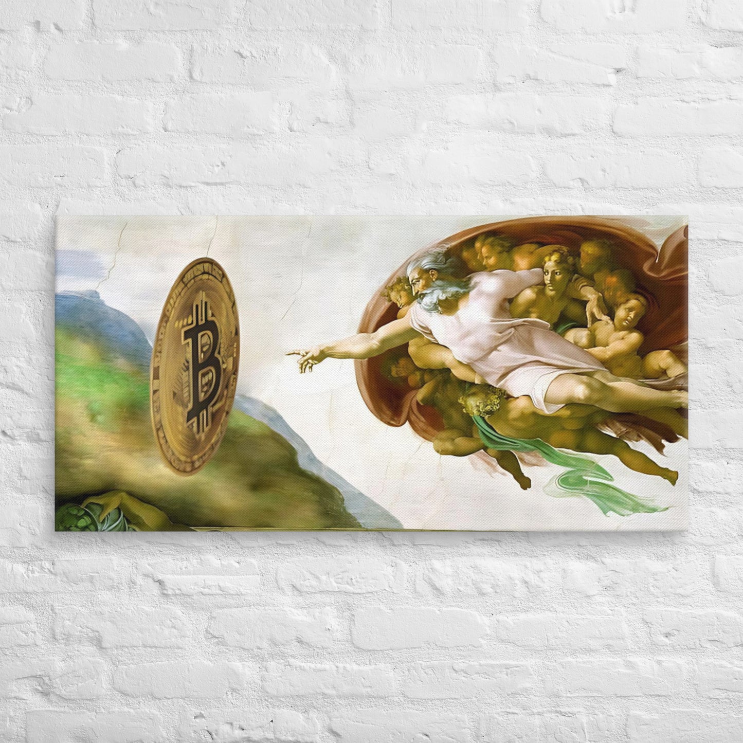 Creation of Bitcoin Canvas