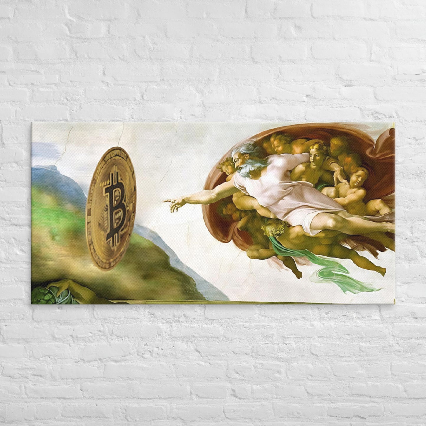 Creation of Bitcoin Canvas