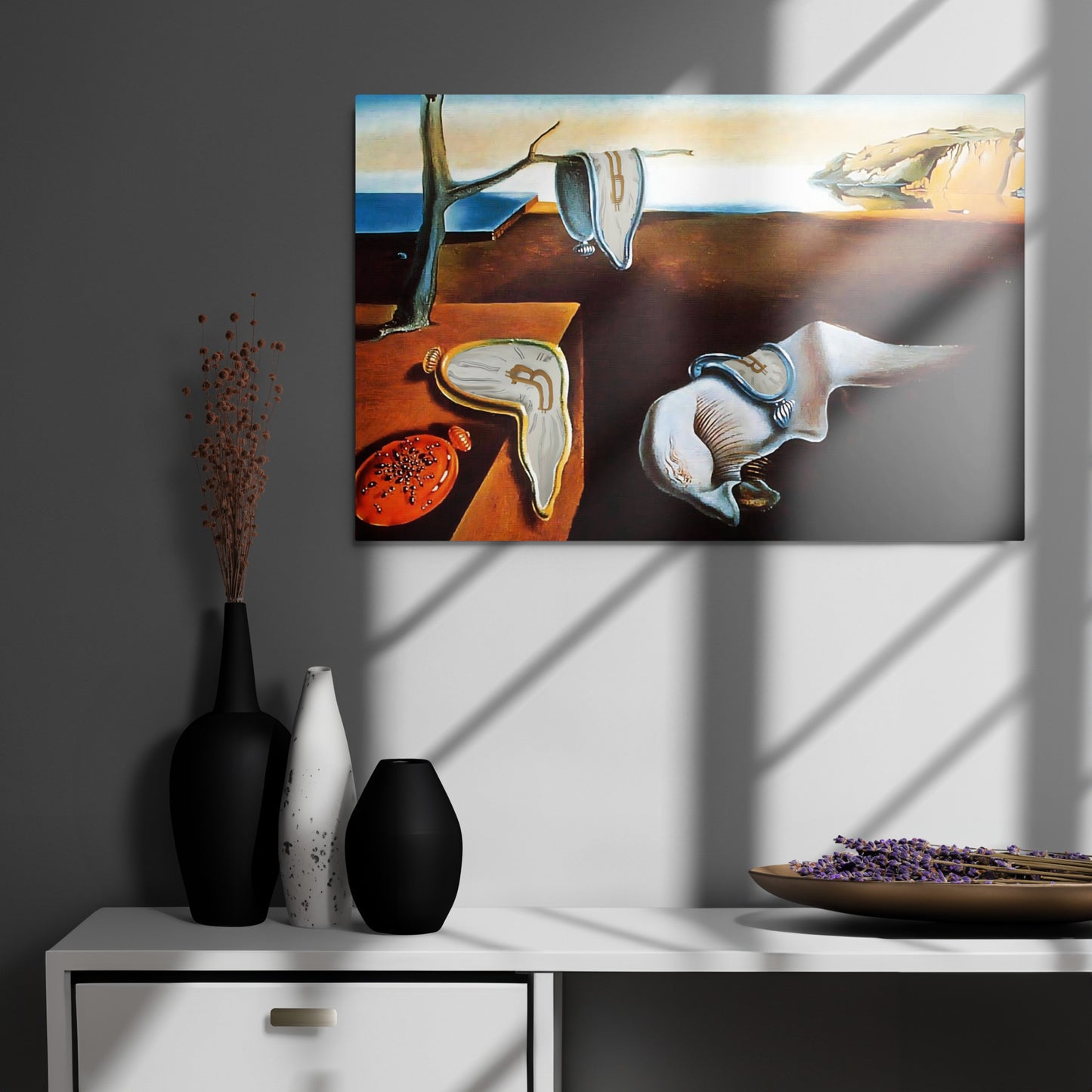 The Persistence of Bitcoin Metal prints